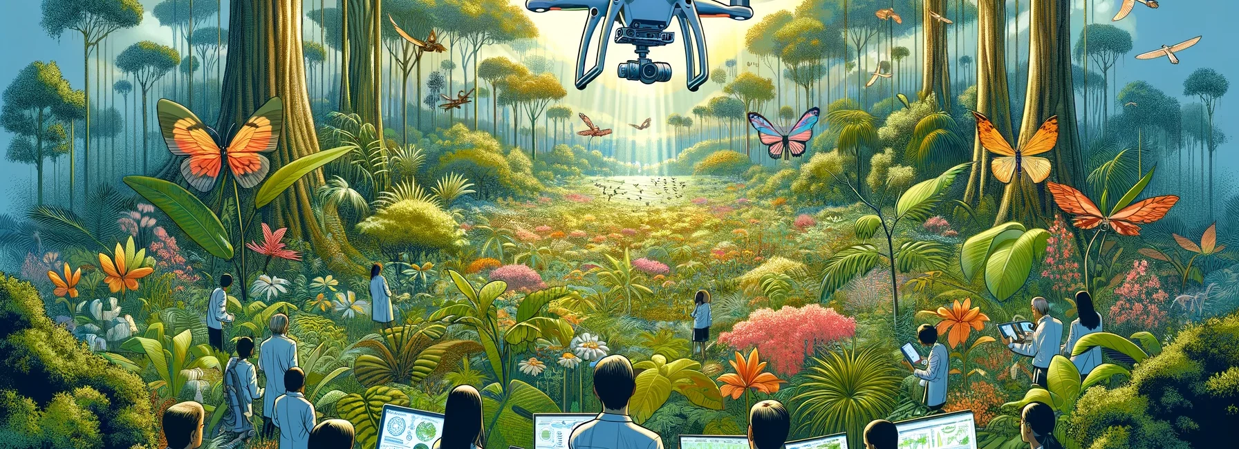 Utilisation des drones dans la surveillance de la biodiversité