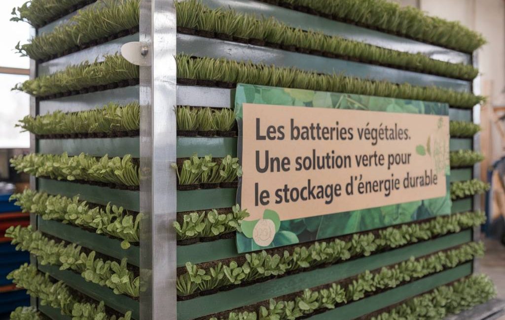 Les batteries végétales : une solution verte pour le stockage d'énergie durable